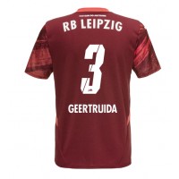 Fotbalové Dres RB Leipzig Lutsharel Geertruida #3 Venkovní 2024-25 Krátký Rukáv